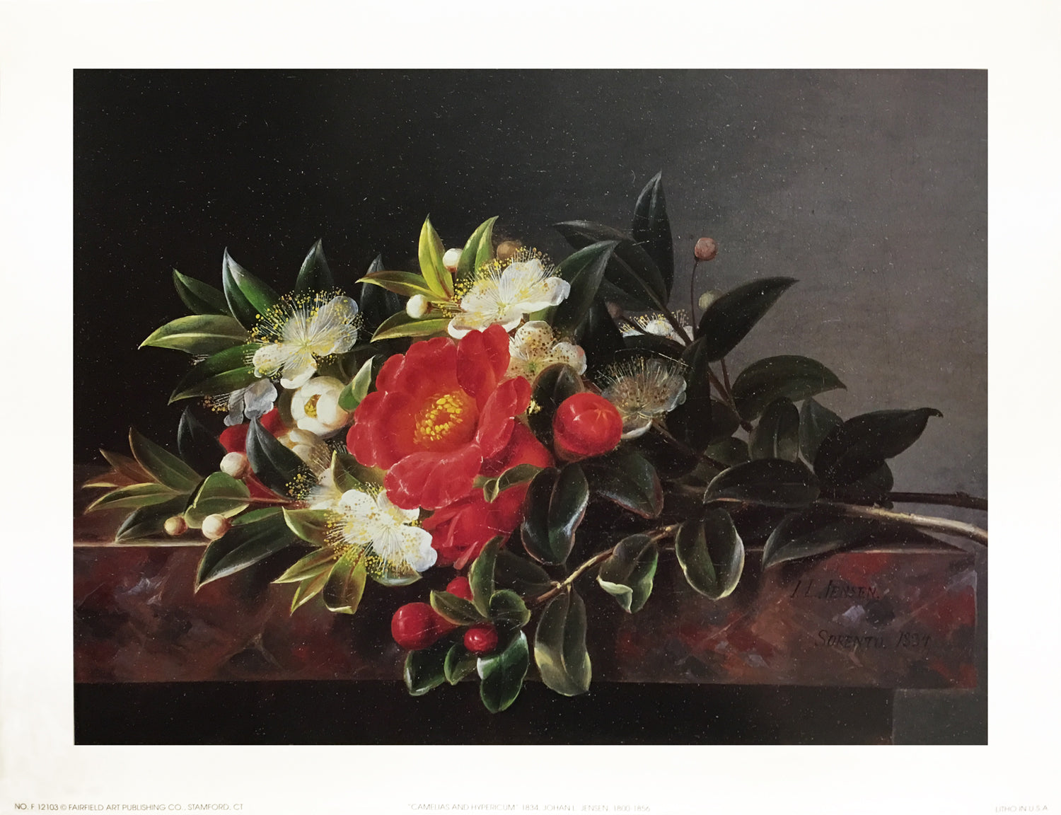 Camellia's Hypericum by Johan Laurentz Jensen - FairField Art Publishing