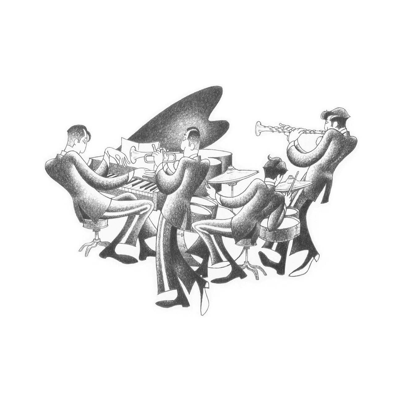 Cool Quartet by Roger Vilar - FairField Art Publishing