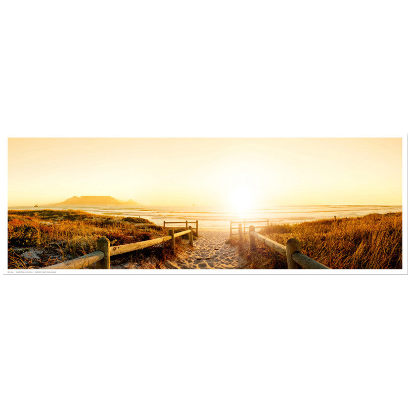 Sunset Beach Path Posters by Anon - FairField Art Publishing