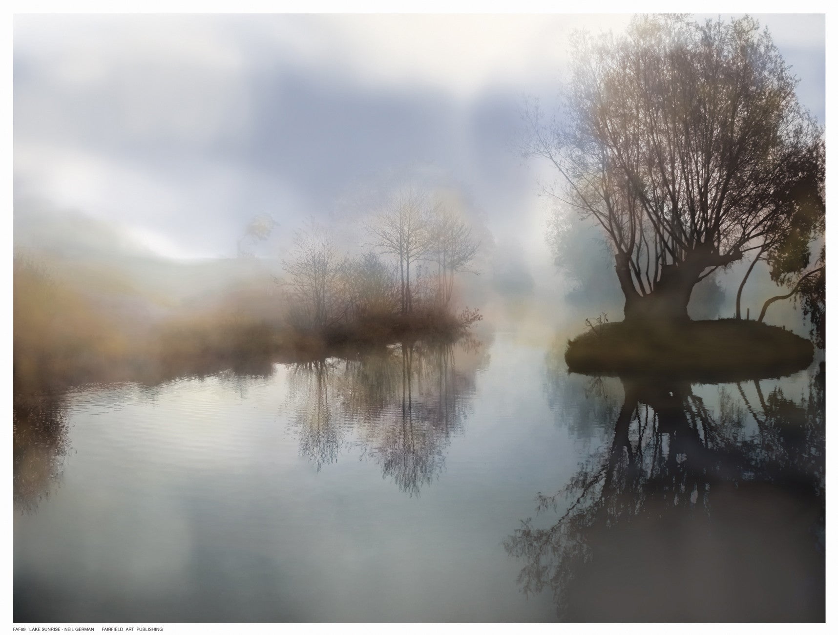 Lake Sunrise by Neil German - FairField Art Publishing