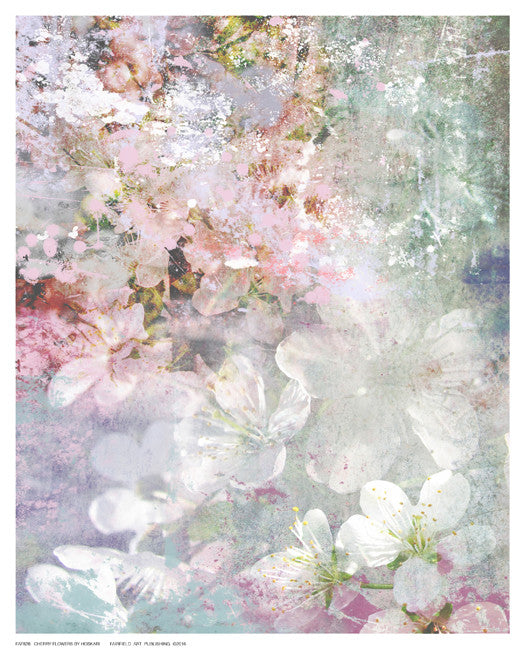 Cherry Flowers by Hoskari - FairField Art Publishing