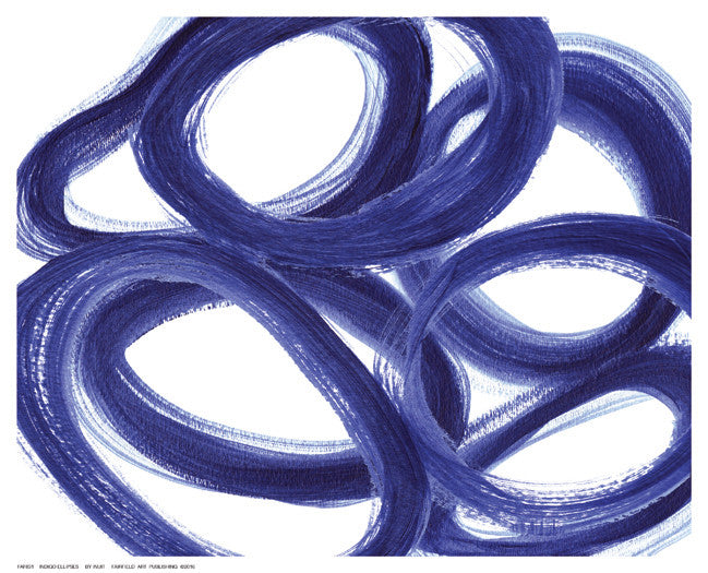 Indigo Ellipses by Inuit - FairField Art Publishing