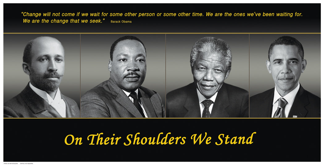 On Their Shoulders We Stand Posters by Anon - FairField Art Publishing