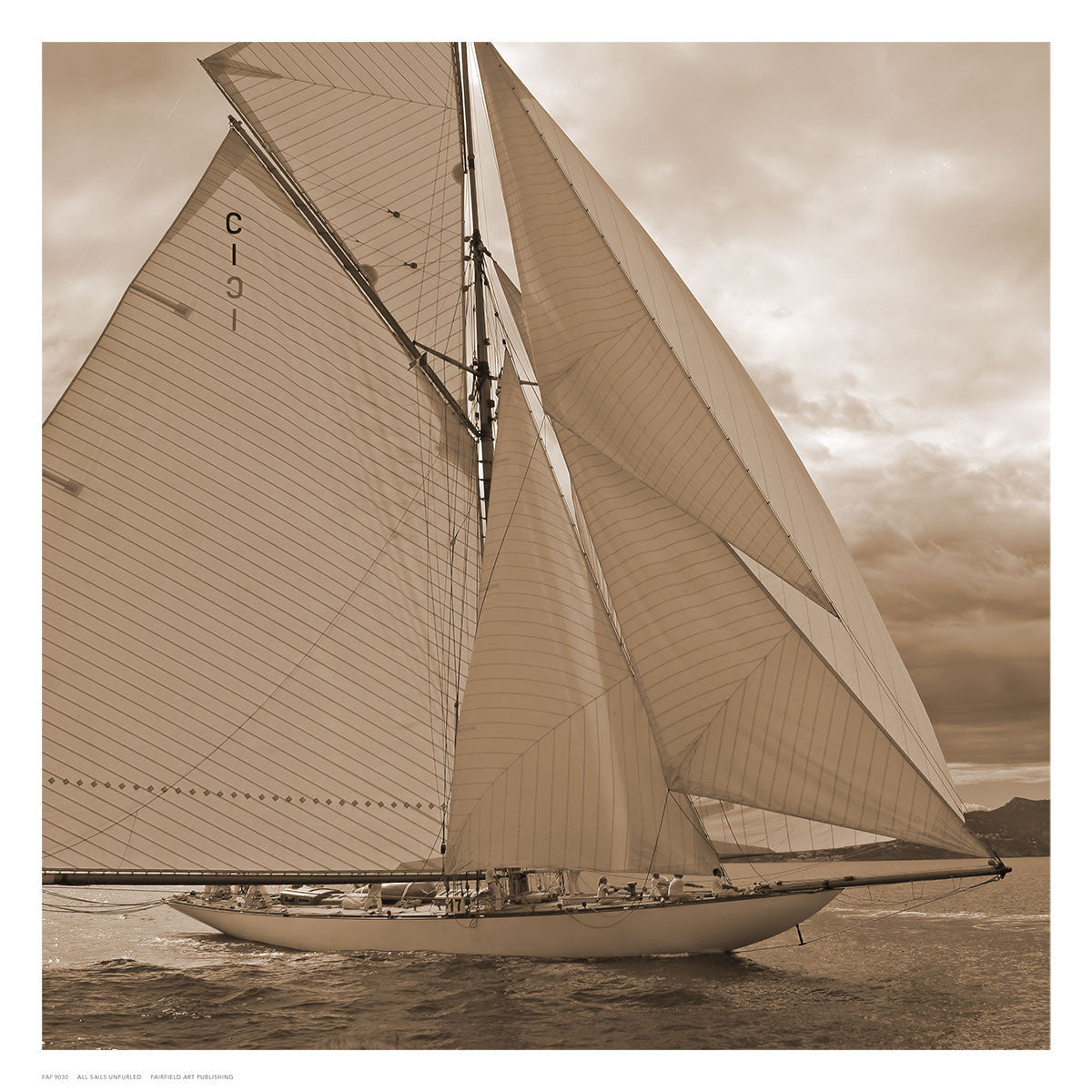 All Sails Unfurled by Anon - FairField Art Publishing