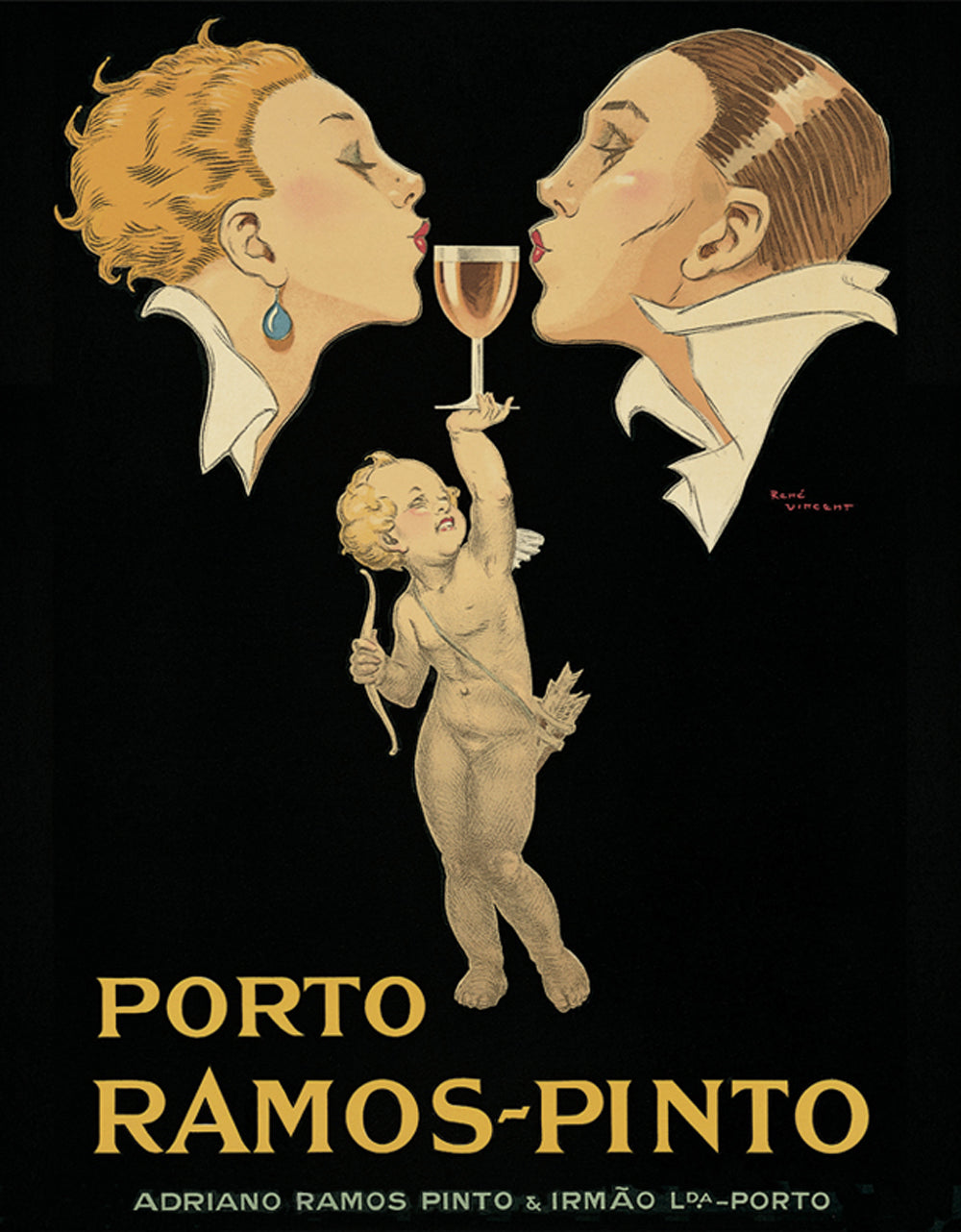 Porto Ramos (mini) Vintage by Rene Vincent - FairField Art Publishing