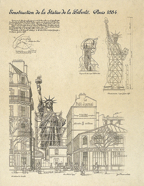 Statue of Liberty, Paris Posters by Yves Poinsot - FairField Art Publishing