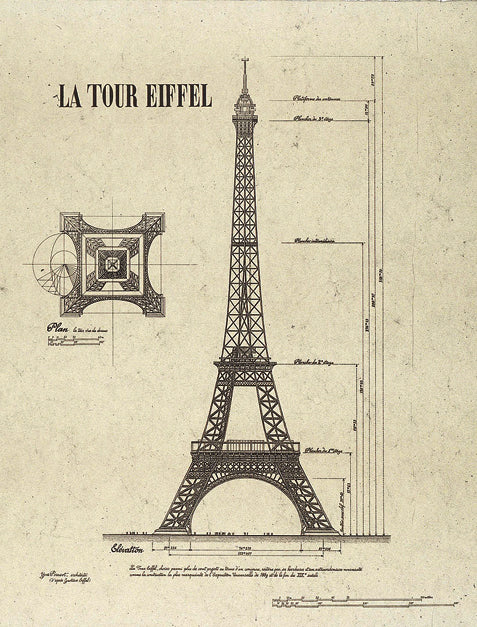 La Tour Eiffel by Yves Poinsot - FairField Art Publishing