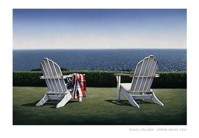 Spring House View Coastal by Daniel Pollera - FairField Art Publishing