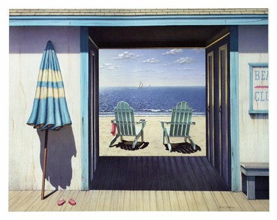 The Beach Club Coastal by Daniel Pollera - FairField Art Publishing