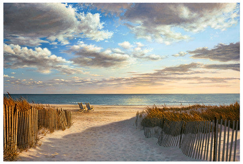 Sunset Beach Coastal by Daniel Pollera - FairField Art Publishing
