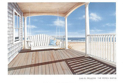 The Porch Swing Coastal by Daniel Pollera - FairField Art Publishing