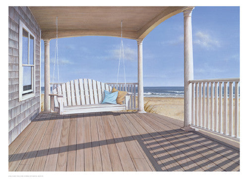 The Porch Swing Coastal by Daniel Pollera - FairField Art Publishing