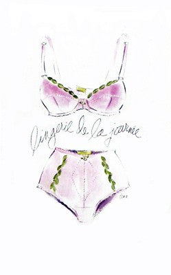 Lingerie de la Journee by Tina Amico - FairField Art Publishing