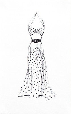 Dress in Polka Dots by Tina Amico - FairField Art Publishing