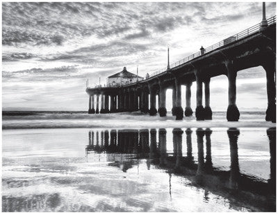 Manhattan Beach Pier, California by Anon - FairField Art Publishing
