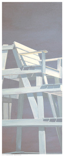 Life Guard Stand (grey) by Carol Saxe - FairField Art Publishing