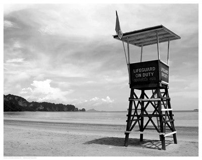 Lifeguard Observation Tower by Anon - FairField Art Publishing