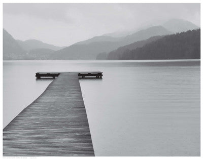 Solitude at the Pier Posters by Anon - FairField Art Publishing