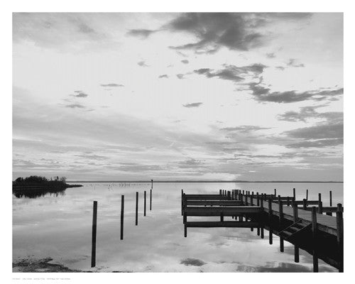 Sunset Pier Posters by Eve Turek - FairField Art Publishing