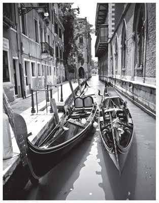 Gondola Pair, Venice by Anon - FairField Art Publishing