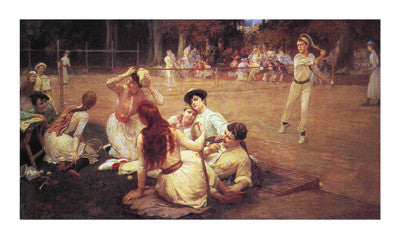 Lawn Tennis Club by Frederick Arthur Bridgman - FairField Art Publishing