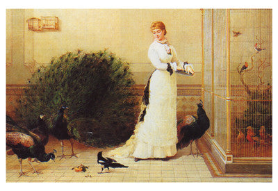 In the Conservatory by Heywood Hardy - FairField Art Publishing