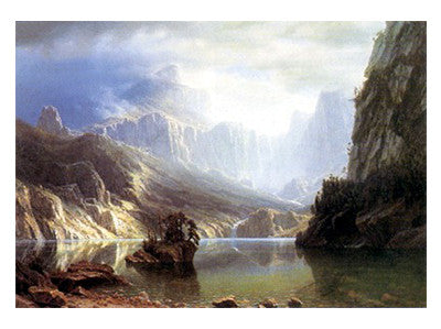 Sierra Nevada Landscapes by Albert Bierstadt - FairField Art Publishing