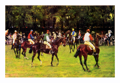 In the Paddock by Ruggero Panerai - FairField Art Publishing